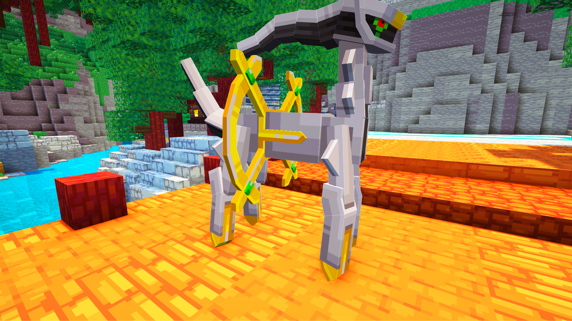 Arceus, le Dieu créateur de l'univers Pokémon